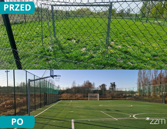Boisko wielofunkcyjne na Morasku
