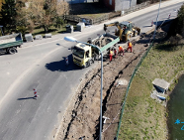 Budowa nowego chodnika na ul. Morasko