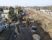 Budowa ul. św. Wawrzyńca - zmiany dla pieszych i rowerzystów