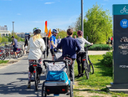 Coraz większy udział ruchu rowerowego
