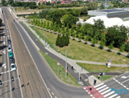 Droga rowerowa i chodnik na ul. Kórnickiej