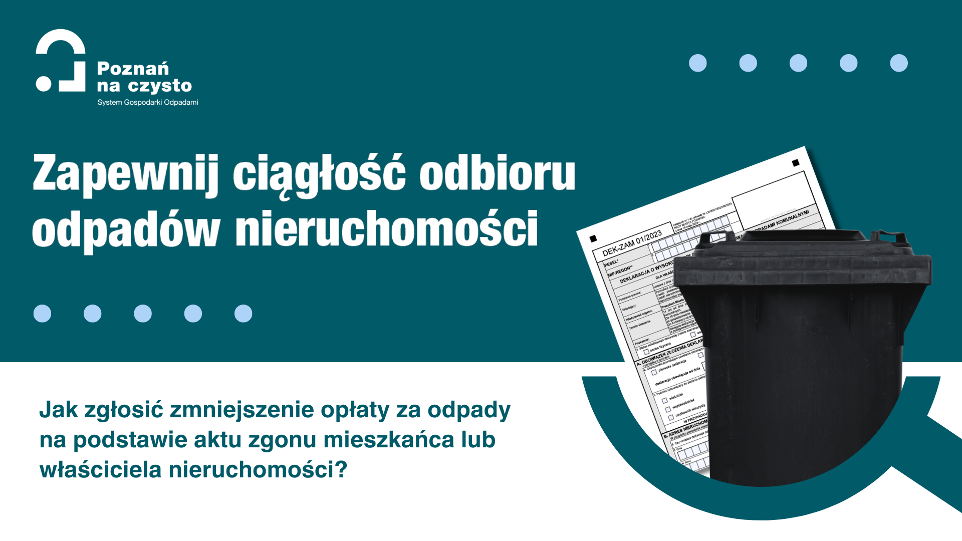 Grafika przedstawia treść edukacyjną dotyczącą prawidłowego postępowania z odpadami komunalnymi