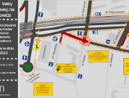 Jednodniowe zamknięcie skrzyżowania na Naramowicach
