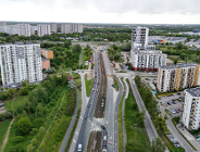 Kolejne podpory wiaduktu nad ul. Wagrowską naprawione