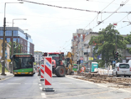 Kolejny etap przebudowy torowiska na ulicy Głogowskiej