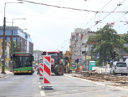 Kolejny etap przebudowy torowiska na ulicy Głogowskiej