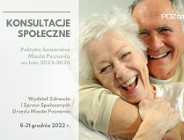 Konsultacje społeczne | "Polityka Senioralna Miasta Poznania na lata 2023-2026"