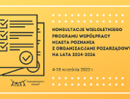 Konsultacje Wieloletniego programu współpracy Miasta Poznania z organizacjami pozarządowymi na lata 2024-2026