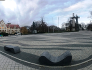 Mała architektura na placu Mickiewicza