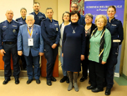 Miejska Rada Seniorów gościnnie w Komendzie Miejskiej Policji
