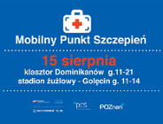 Mobilny punkt szczepień na Golęcinie i u Dominikanów