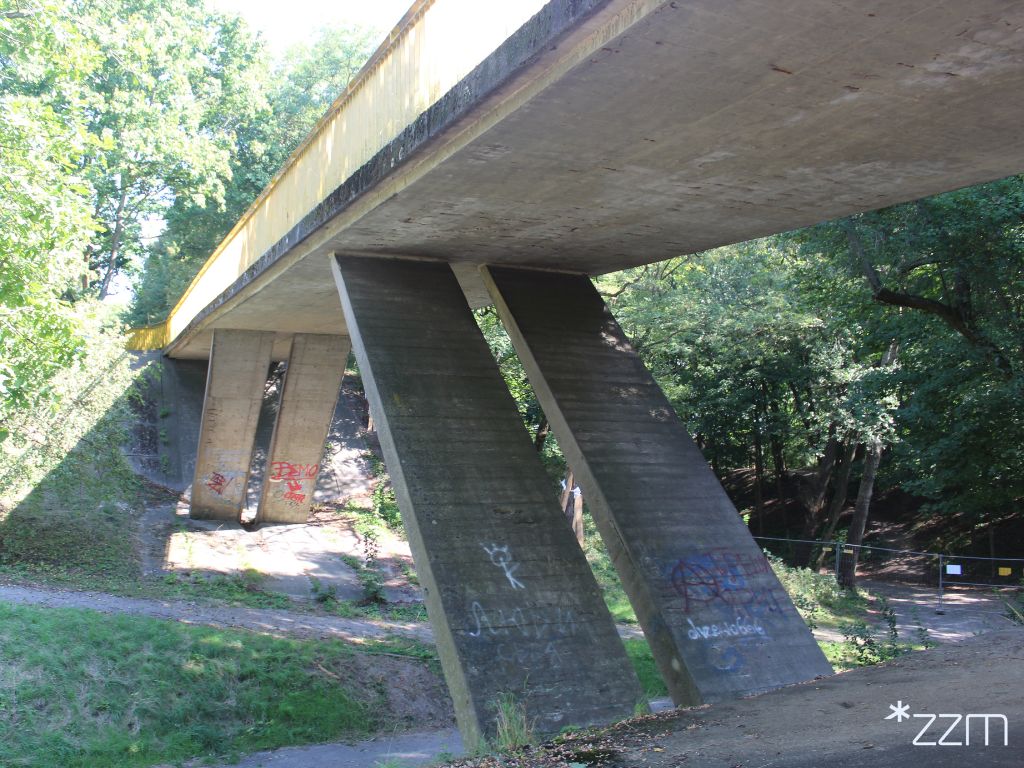 Mostek w Parku Cytadela