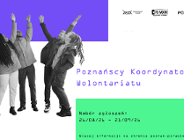 Nabór do konkursu Poznańscy Koordynatorzy Wolontariatu