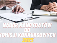 Nabór kandydatek i kandydatów do komisji konkursowych na zadania realizowane w 2023 r.