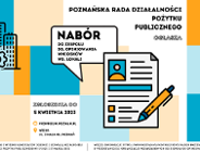 Nabór przedstawicielek i przedstawicieli organizacji pozarządowych do Zespołu ds. opiniowania udostępniania lokali użytkowych organizacjom pozarządowym i podmiotom ekonomii społecznej