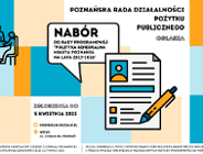 Nabór przedstawicielek i przedstawicieli organizacji pozarządowych do Rady Programowej ds. wdrażania i realizacji programu "Polityka senioralna Miasta Poznania na lata 2023-2026"
