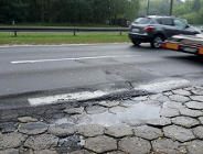 Naprawa nawierzchni na ul. Warszawskiej