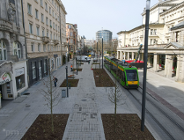 Nocne regulacje torowiska w centrum