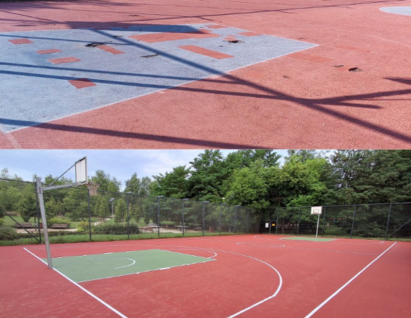 Nowa nawierzchnia, nowe możliwości - boisko na Naramowicach po remoncie