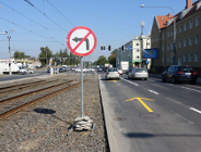 Nowa organizacja ruchu na skrzyżowaniu Dąbrowskiego i Przybyszewskiego