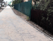 Nowy chodnik na Świerczewie