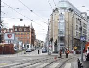 Nowy łuk dla tramwajów na pl. Wiosny Ludów
