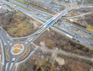 Nowy wiadukt na ul. Kurlandzkiej