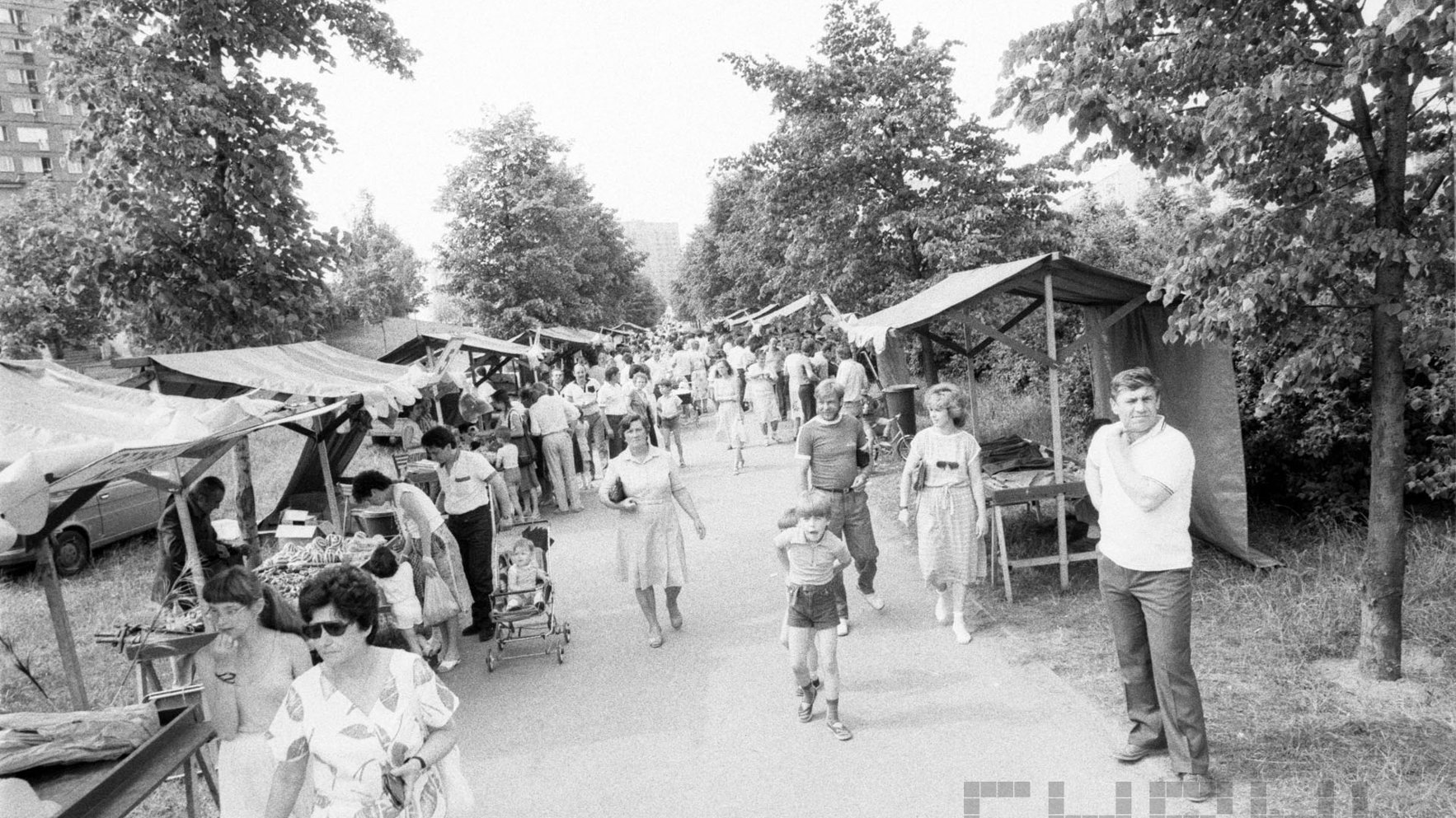 Na przełomie lat 80. i 90. w Parku Gagarina odbyły się niegdyś Dni Winograd - fot. Fundacja Rozwoju Miasta Poznania