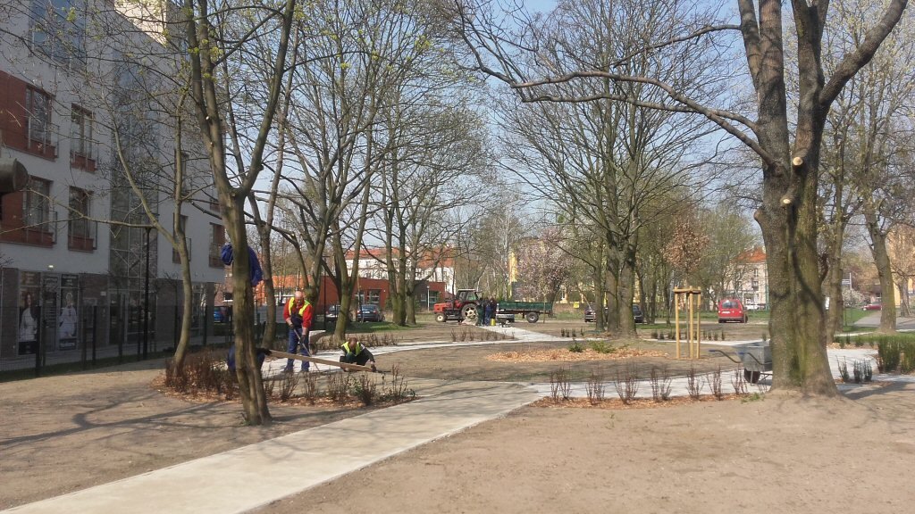 2017 r. - budowa Parku Heweliusza