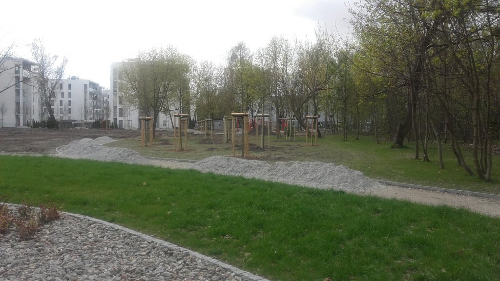 2017 r. - budowa Parku Heweliusza