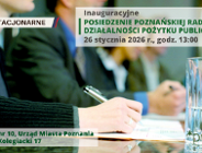 [ODWOŁANE] Inauguracyjne posiedzenie Poznańskiej Rady Działalności Pożytku Publicznego VIII Kadencji, 26 stycznia 2026 r.