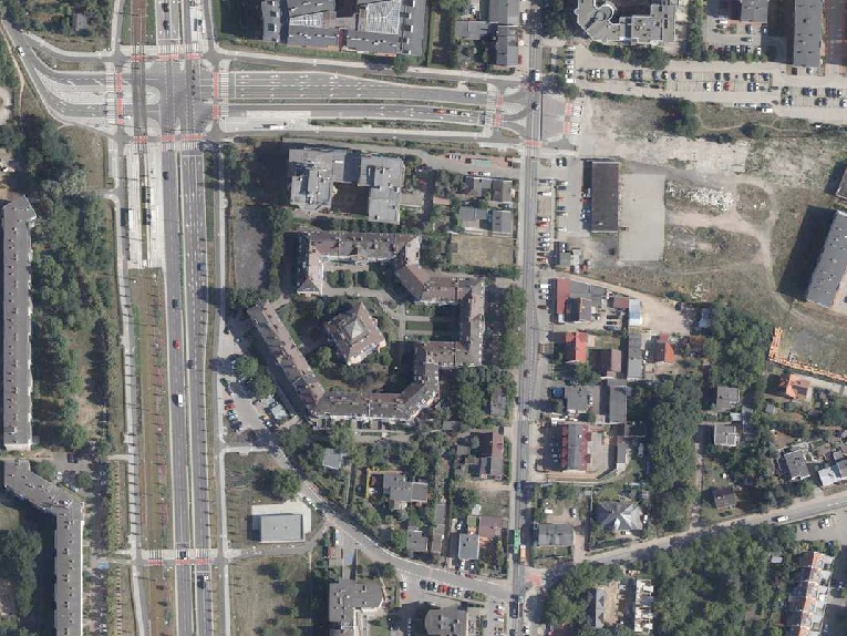 Ortofotomapa Naramowic