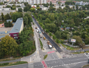 Otwarcie łazarskiego odcinka ul. Dmowskiego i zmiany na kolejnym