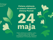 Park Wilsona w tę sobotę zmieni się w akademię - Akademię Zielonego Poznania