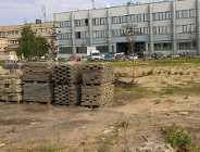 Parking przed POSUM