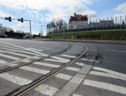 Pętla Zawady - prace remontowe torowiska