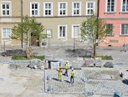 Plac Kolegiacki - fotorelacja z placu budowy