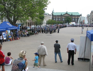 Policjanci świętują w Poznaniu...