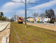 Postęp prac przy budowie tramwaju na Naramowice