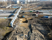 Powstaje nowy wiadukt na ul. Kurlandzkiej