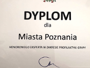 Poznań skutecznie walczy z grypą