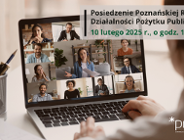 Poznańska Rada Działalności Pożytku Publicznego, 10 lutego 2025 r., online