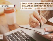 Poznańska Rada Działalności Pożytku Publicznego, 11 marca 2024 r., online