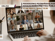 Poznańska Rada Działalności Pożytku Publicznego, 17 kwietnia 2023 r., ONLINE
