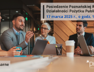 Poznańska Rada Działalności Pożytku Publicznego, 17 marca 2025 r., stacjonarne