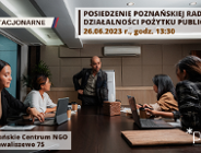 Poznańska Rada Działalności Pożytku Publicznego, 26 czerwca 2023 r., STACJONARNE