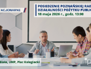 Poznańska Rada Działalności Pożytku Publicznego: posiedzenie stacjonarne 18 maja 2026 r.