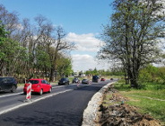 Prace na skrzyżowaniu Lechicka/Naramowicka