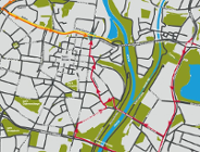 Prace na skrzyżowaniu ul. Estkowskiego, Garbary i Małe Garbary