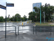 Prace na skrzyżowaniu ul. Hetmańskiej i Dmowskiego